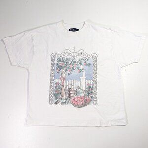 garden scene tshirt weekend edition